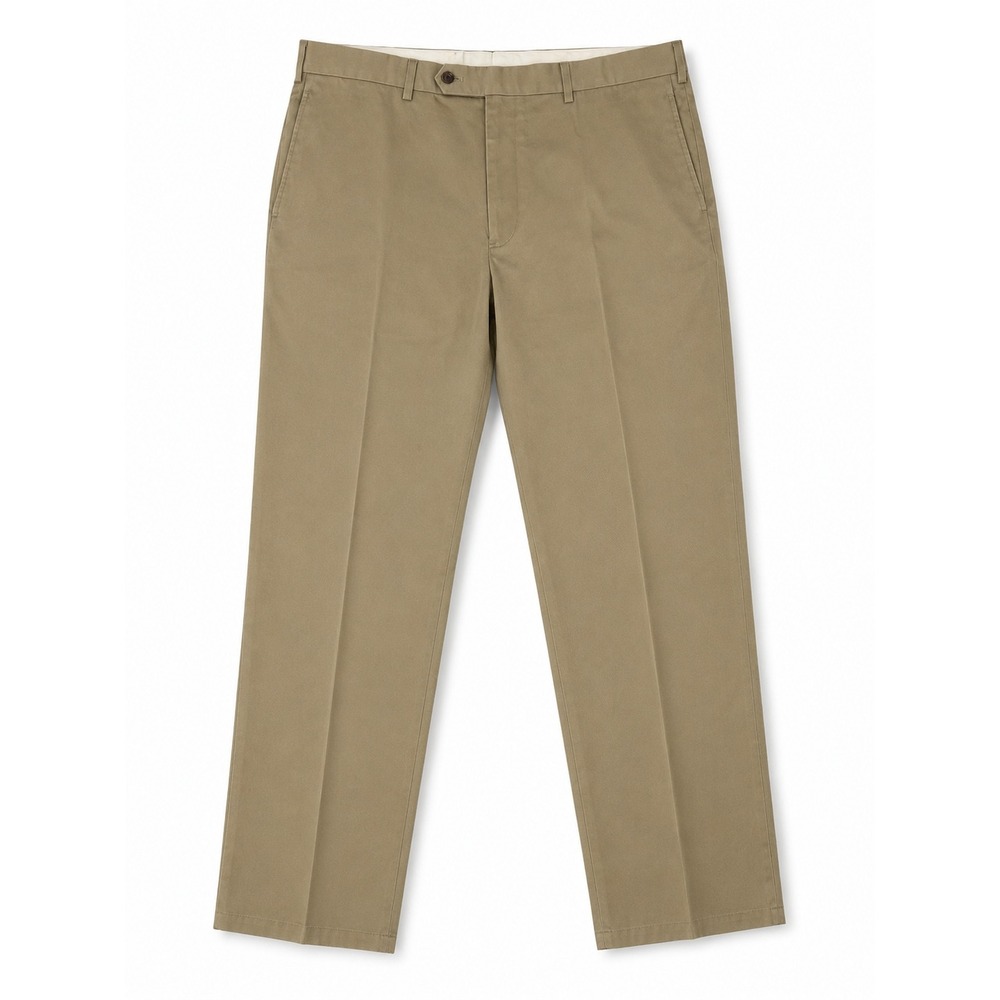 Brooks Brothers Country Club Mens Khaki Chino Pants 38x34 Tan Cotton Straight Le